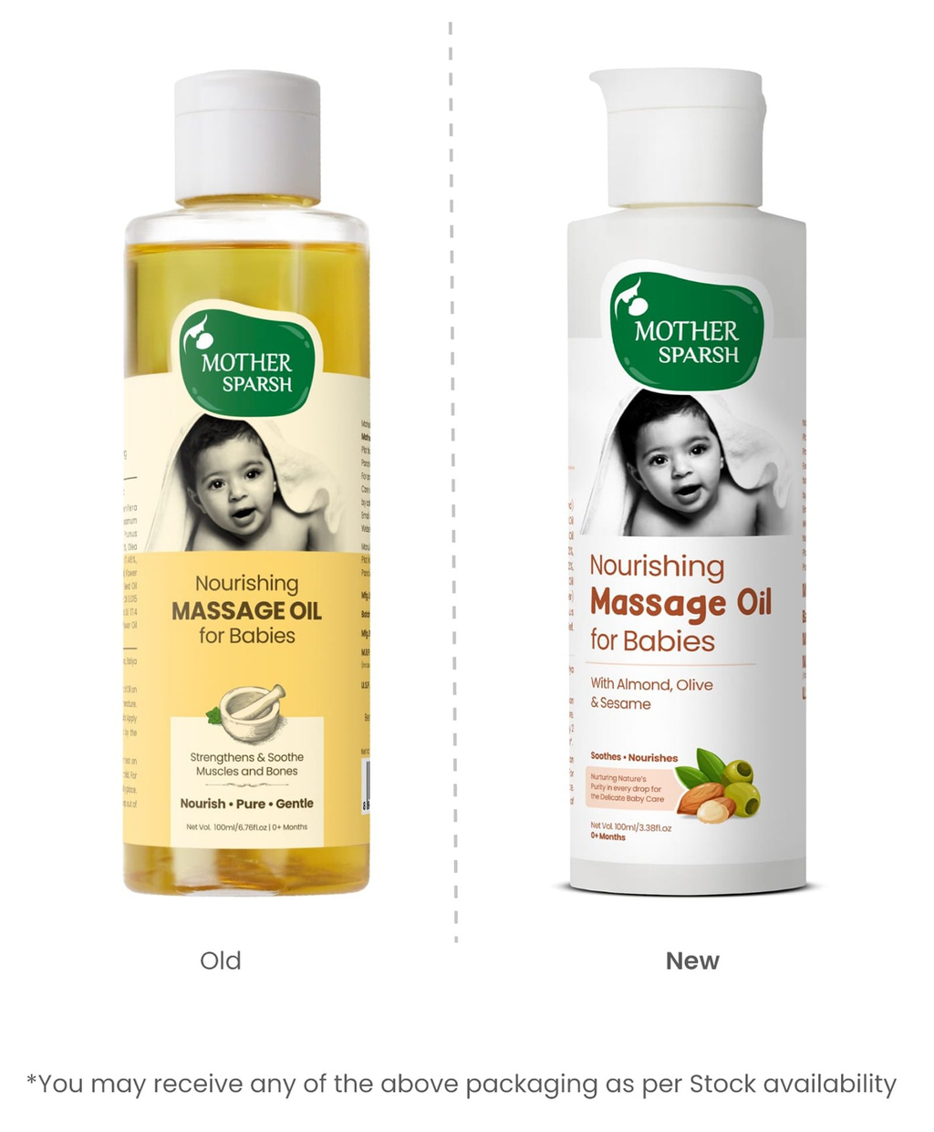 Mother Sparsh Ayurvedic Baby Massage Oil | Grocsy
