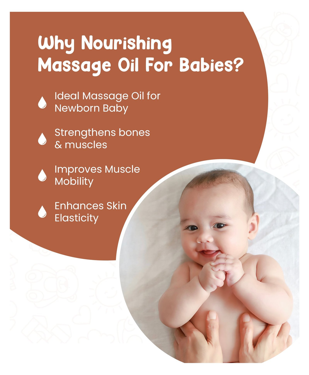 Mother Sparsh Ayurvedic Baby Massage Oil | Grocsy