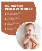 Mother Sparsh Ayurvedic Baby Massage Oil | Grocsy