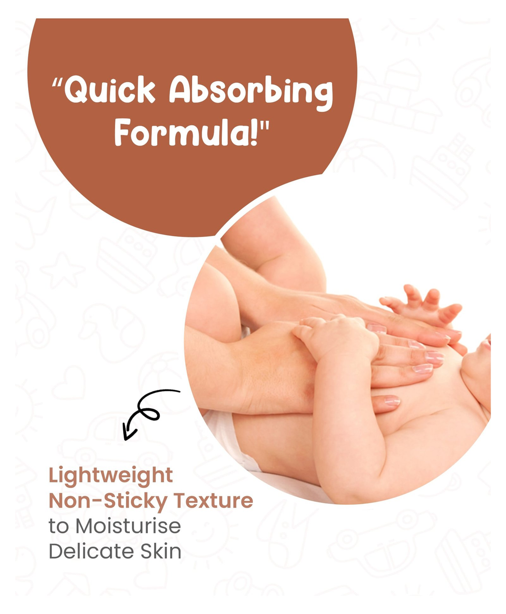 Mother Sparsh Ayurvedic Baby Massage Oil | Grocsy