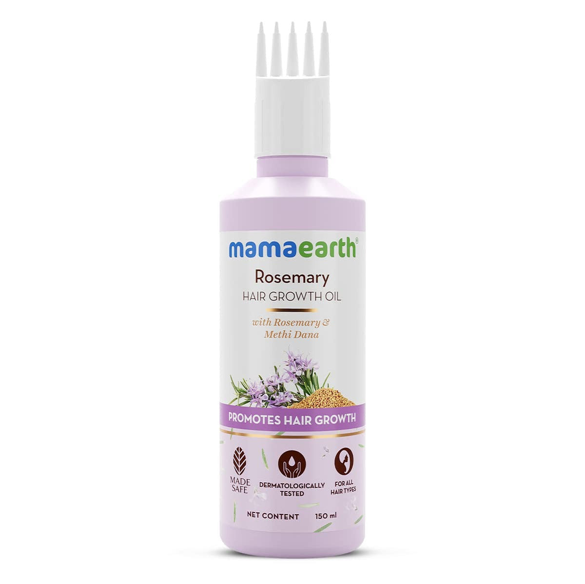Mamaearth Rosemary Hair Growth Oil with Rosemary & Methi Dana | Grocsy