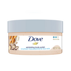 Dove Crushed Macadamia & Rice Milk Moderate Exfoliating Body Scrubating Body Polish Scrub | Grocsy
