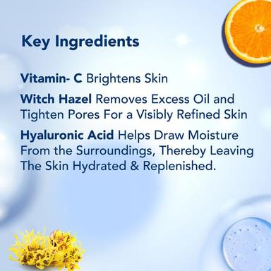 The Moms Co Natural Vitamin C Daily Face Toner with Niacinamide and Aloe Vera | Grocsy