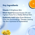 The Moms Co Natural Vitamin C Daily Face Toner with Niacinamide and Aloe Vera | Grocsy