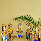 Sowpeace Stitched Cotton Panch Pandava | Grocsy