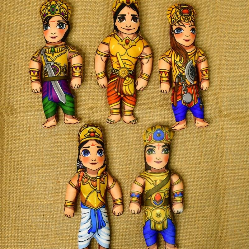 Sowpeace Stitched Cotton Panch Pandava | Grocsy