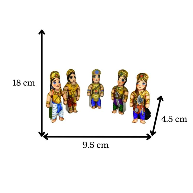 Sowpeace Stitched Cotton Panch Pandava | Grocsy