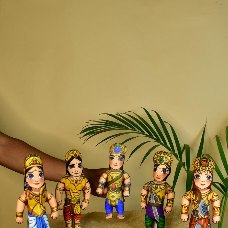 Sowpeace Stitched Cotton Panch Pandava | Grocsy