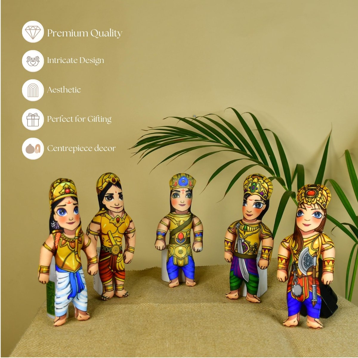 Sowpeace Stitched Cotton Panch Pandava | Grocsy