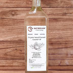 Satjeevan Organic Wood-Pressed Coconut Oil | Grocsy