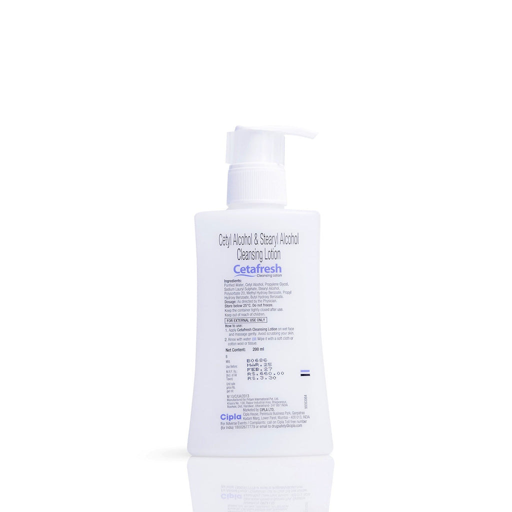 Cipla Cetafresh Cleansing Lotion | Grocsy
