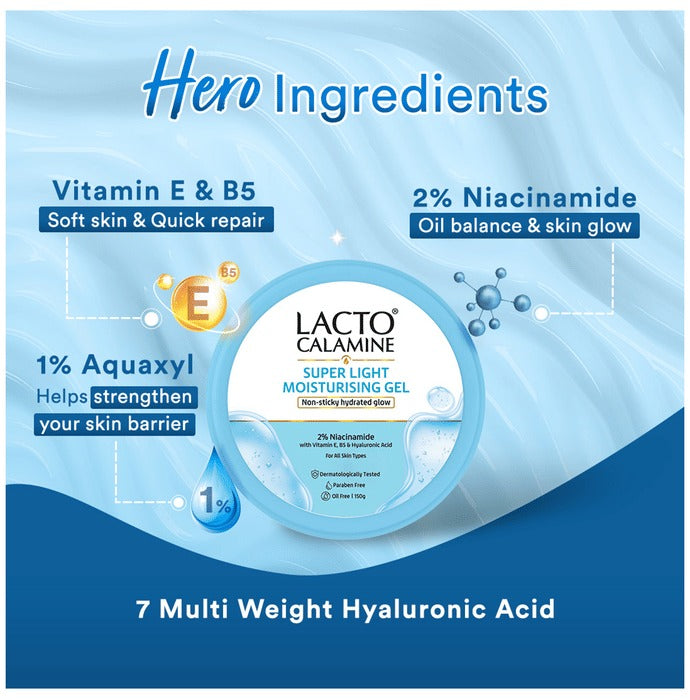 Lacto Calamine Light Moisturizing Gel | Grocsy