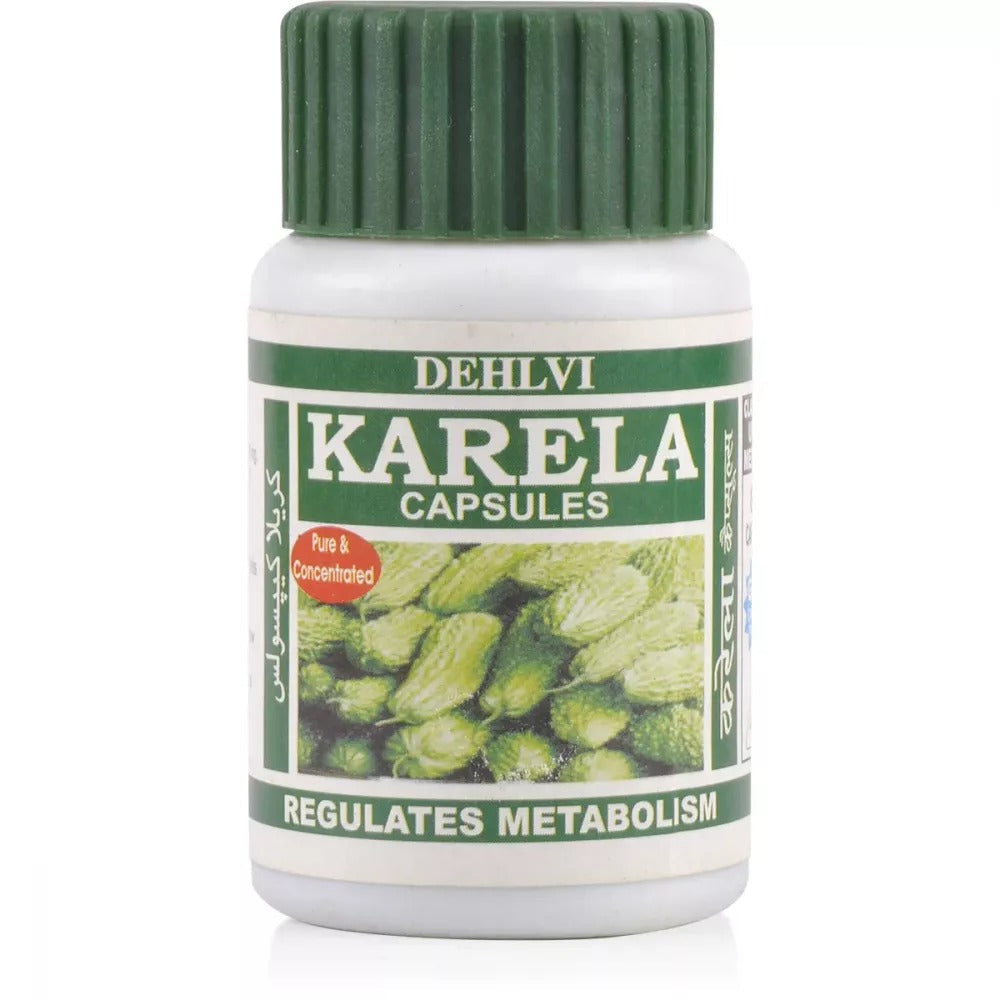 Dehlvi Bitter Melon Karela Capsules | Grocsy