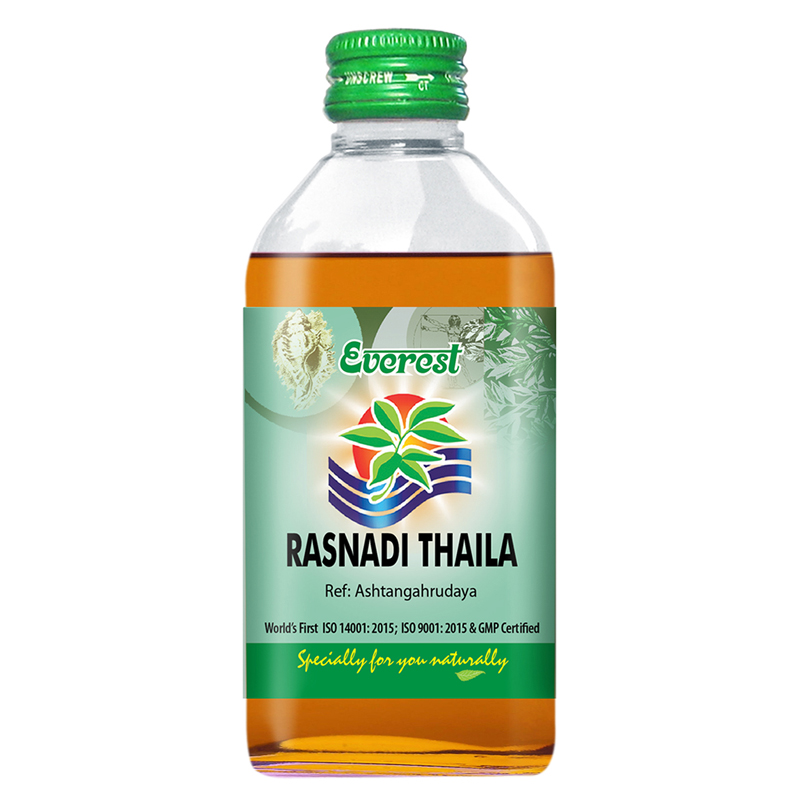 Everest Ayurveda Rasnadi Thaila | Grocsy