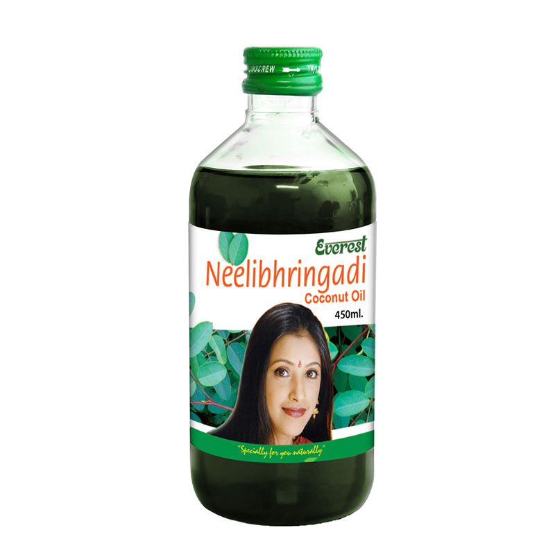 Everest Ayurveda Neelibhringadi Coconut Oil | Grocsy
