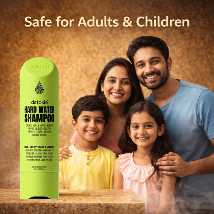 Detoxie Hard Water Relief & Hair Fall Control Pro Growth Shampoo | Grocsy