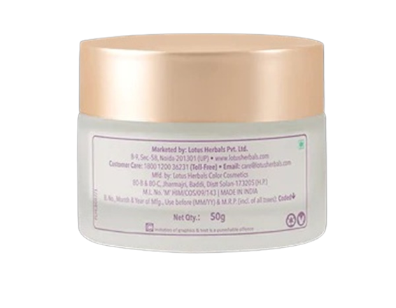 Lotus Herbals Nutranite Skin Renewal Nutritive Night Cream | Grocsy