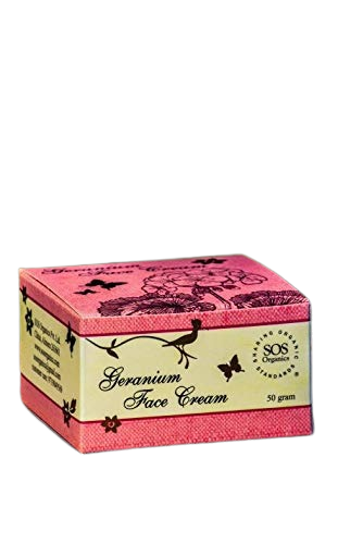 SOS Organics Geranium Face Cream | Grocsy