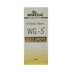 Wheezal Homeopathy WG-5 Gold Drops | Grocsy