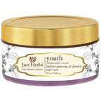 Just Herbs Youth Antiwrinkle Indian Ginseng & Fennel Night Repair Cream | Grocsy