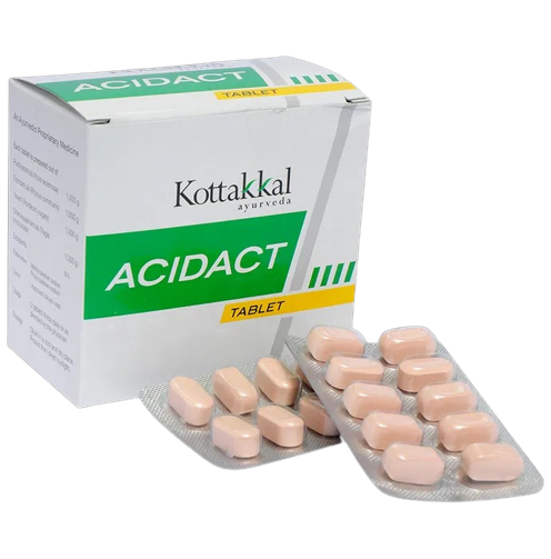 Kottakkal Arya Vaidyasala - Acidact Tablet | Grocsy