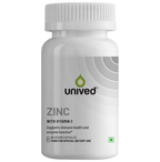 Unived Zinc with Vitamin C Capsules | Grocsy