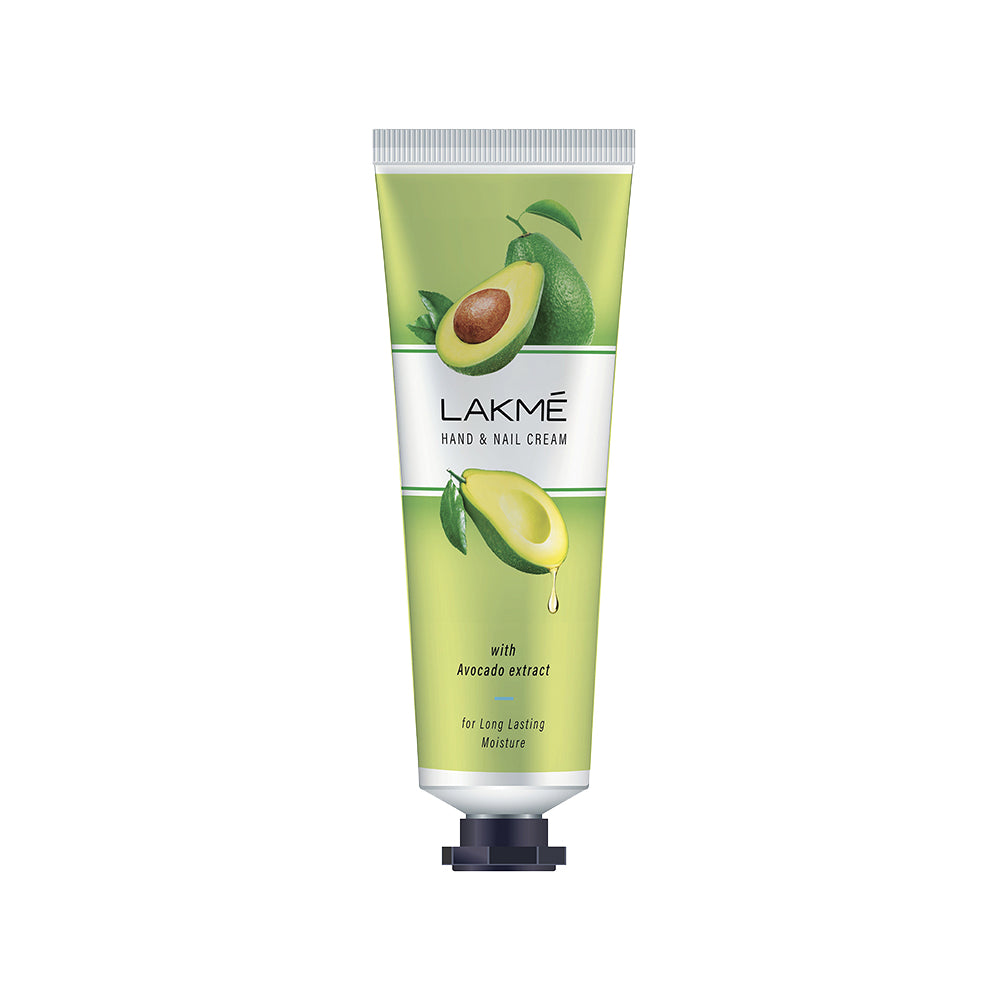 Lakme Hand & Nail Cream With Matcha, Pentavitin And Almond Oil | Grocsy