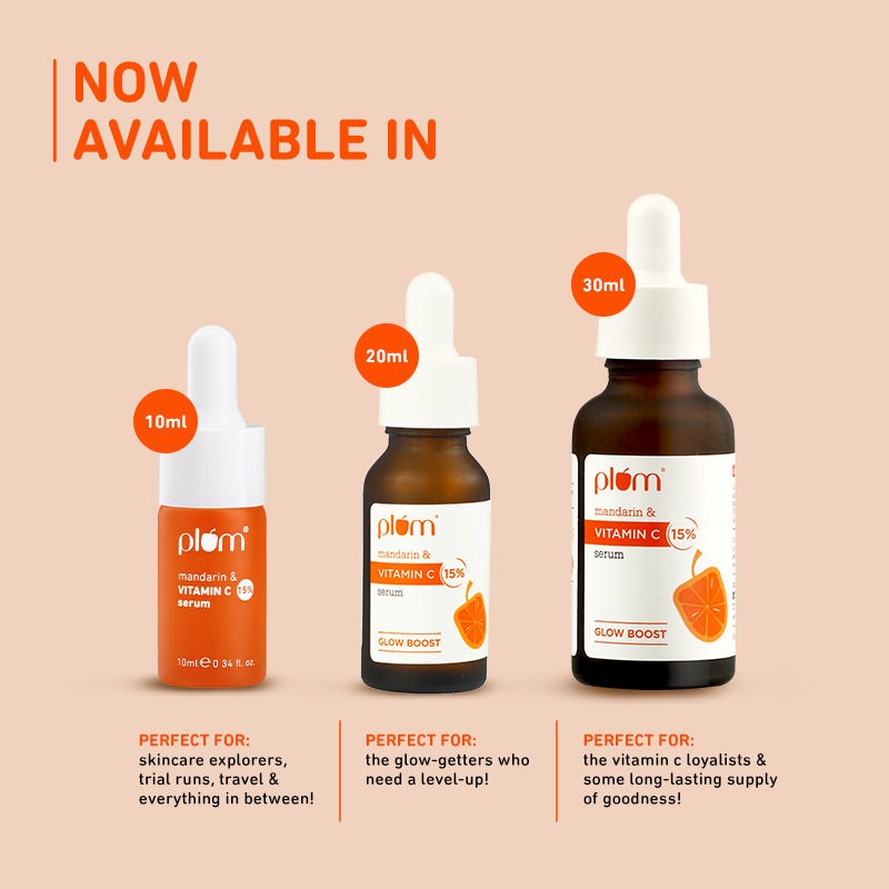 Plum Mandarin & Vitamin C Serum | Grocsy