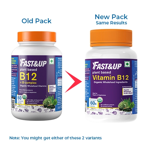 Fast&Up B12 + B-Complex Tablets | Grocsy