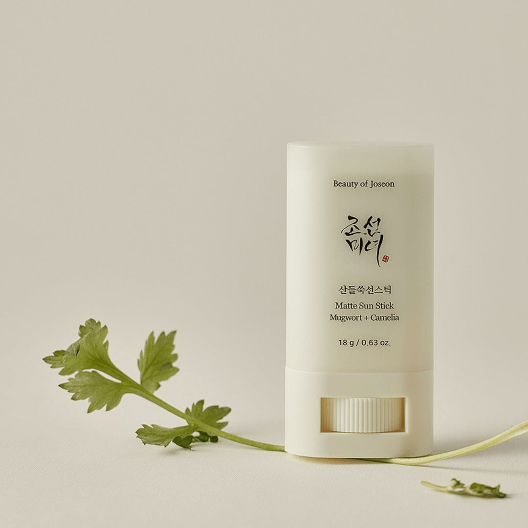 Beauty of Joseon Matte Sun Stick : Mugwort + Camelia SPF 50 PA++++ - Korean Skincare | Grocsy