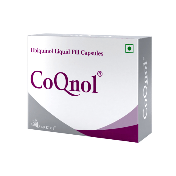 Aarkios CoQnol Ubiquinol 100 mg Capsules | Grocsy