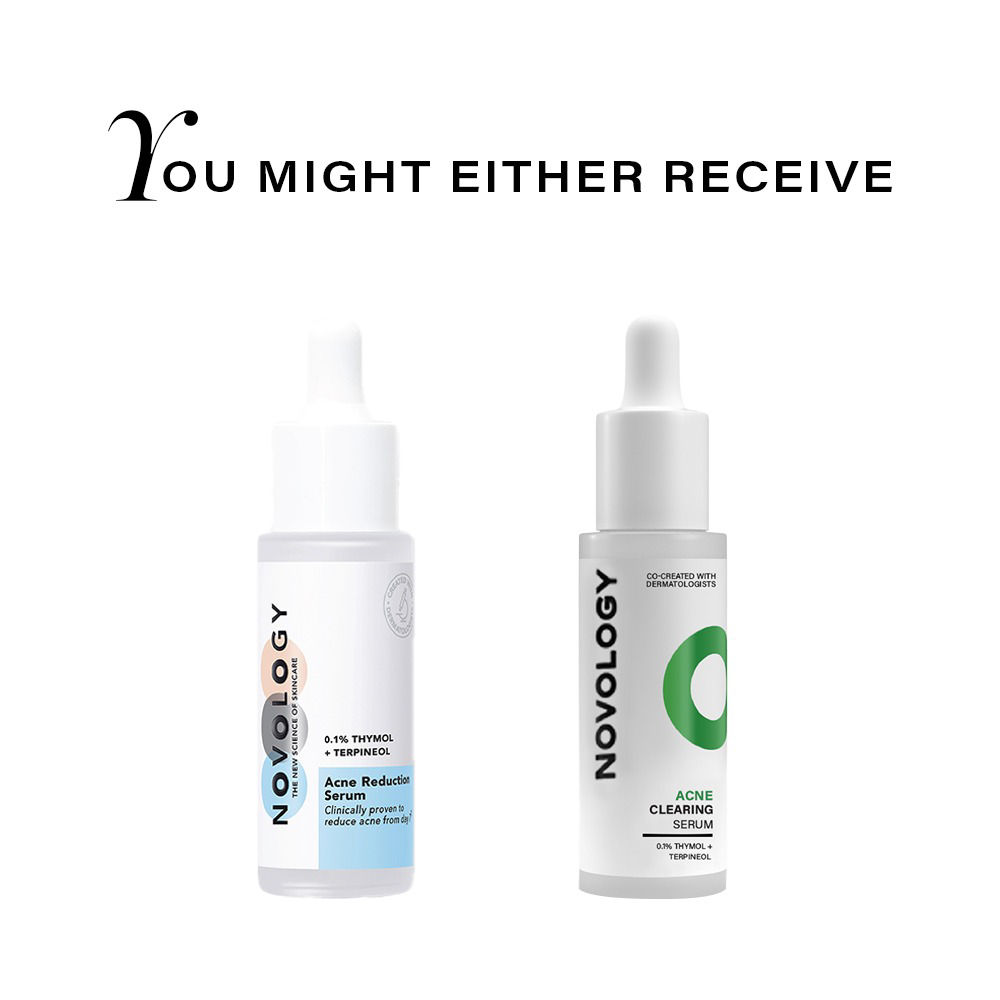Novology Acne Reduction Serum With 0.1% Thymol + Terpineol | Grocsy