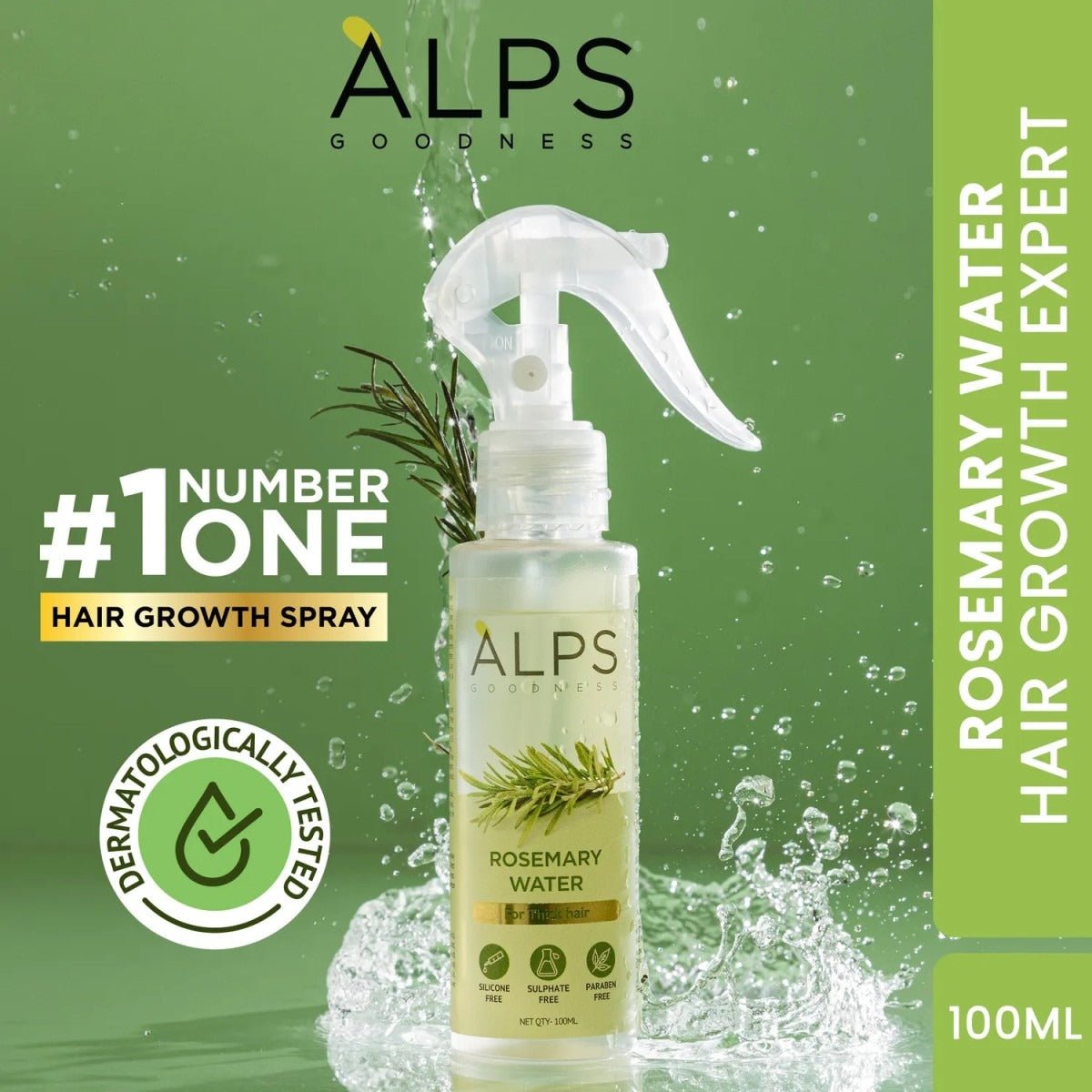 Alps Goodness Rosemary Water for Hair Regrowth | Grocsy