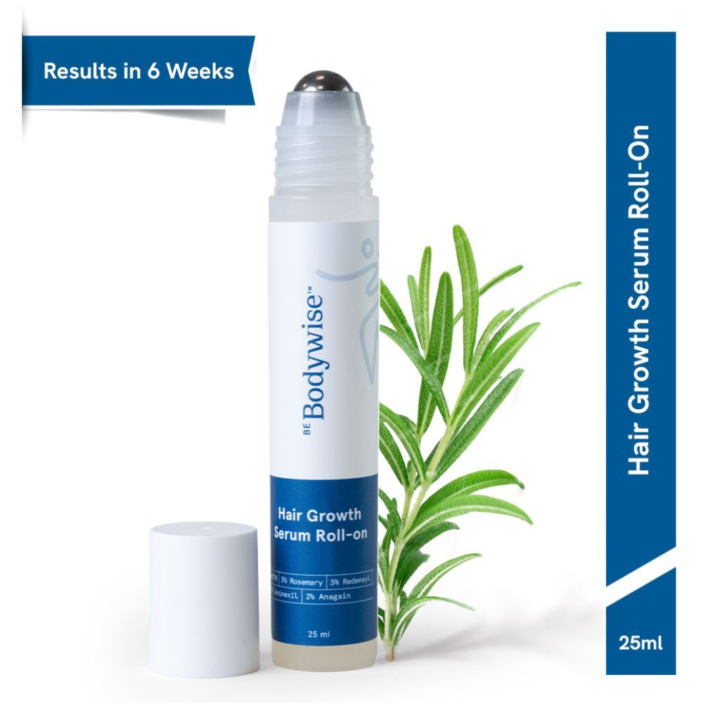 BeBodywise Rosemary Hair Growth Serum (Roll On) | Grocsy