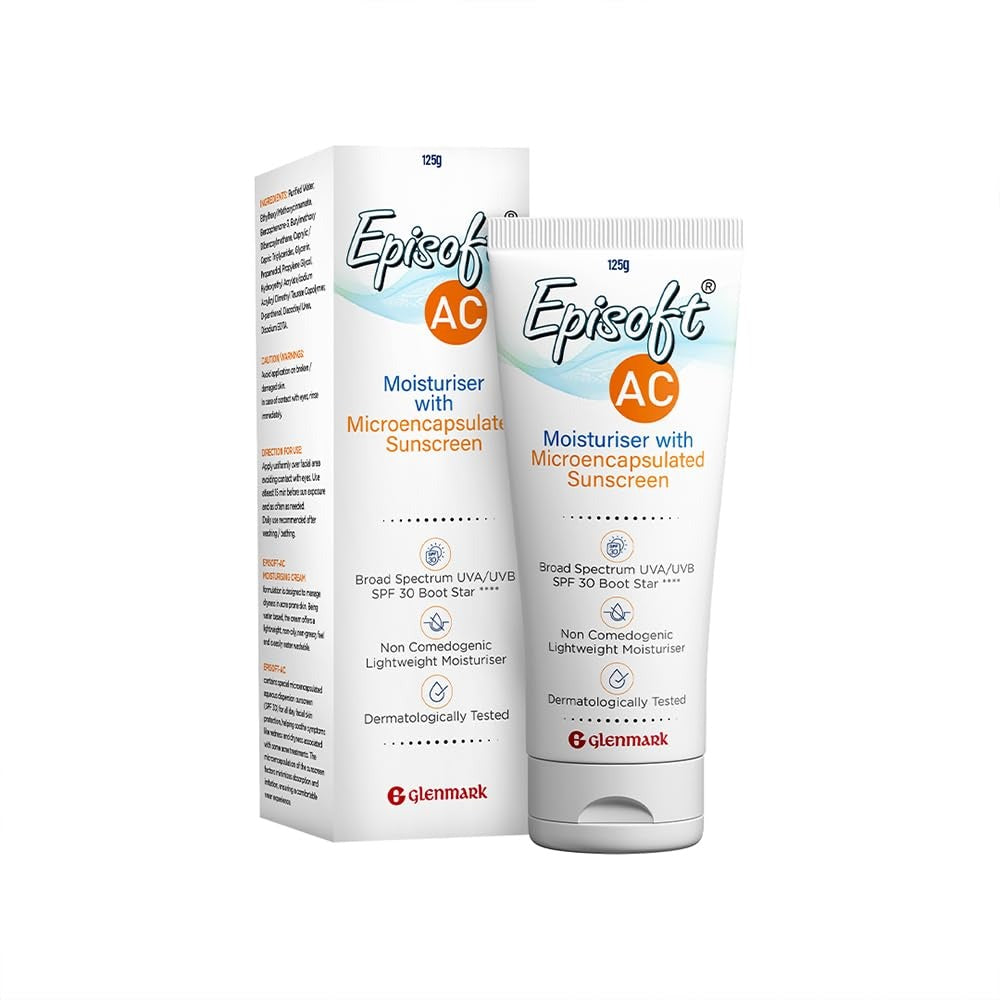 Episoft AC Moisturizer with Sunscreen, SPF 30 | Grocsy