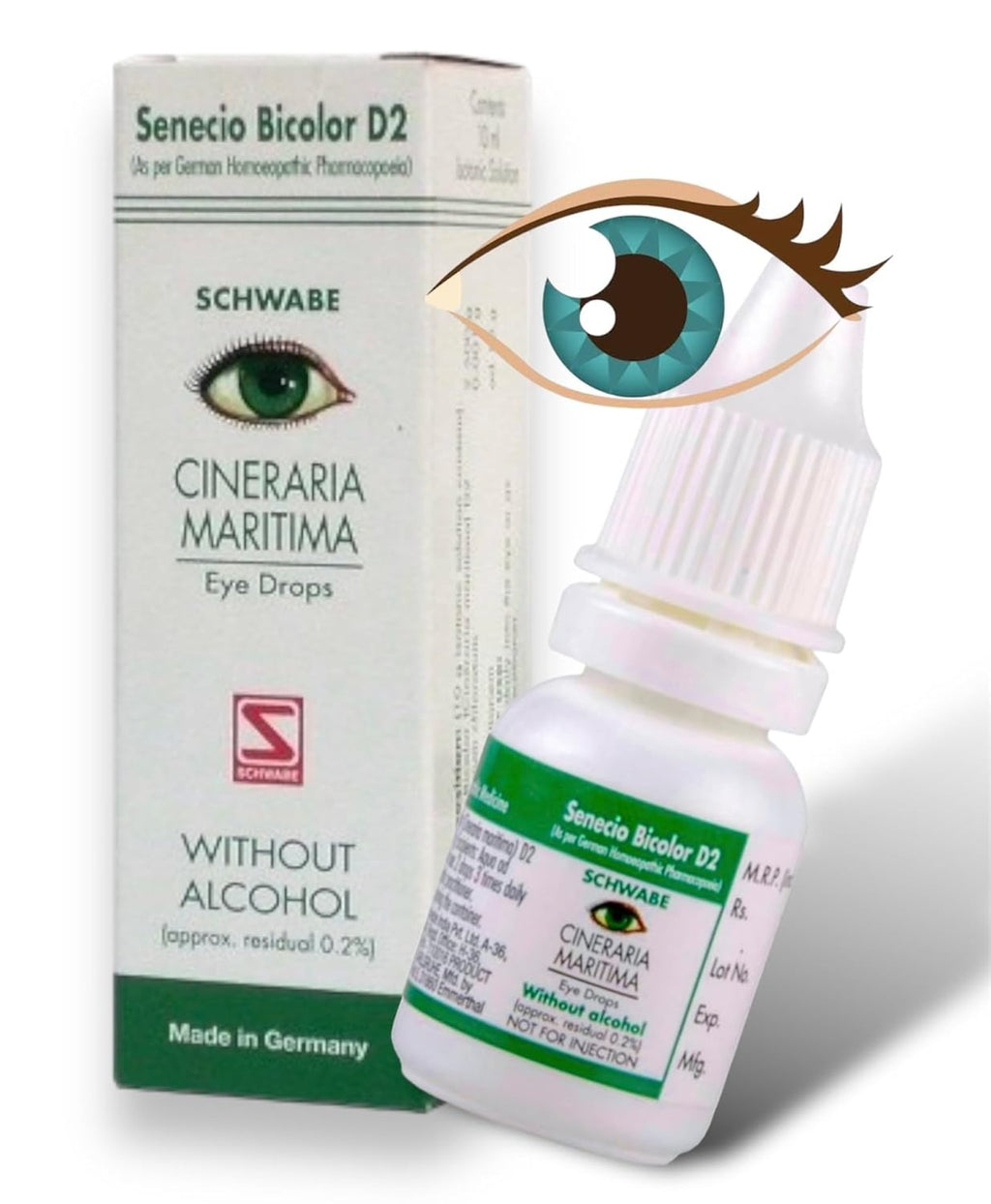 Dr. Willmar Schwabe Germany Cineraria Maritima Eye Drop | Grocsy
