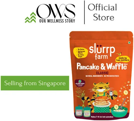 Slurrp Farm Chocolate Millet Pancake Mix | Grocsy