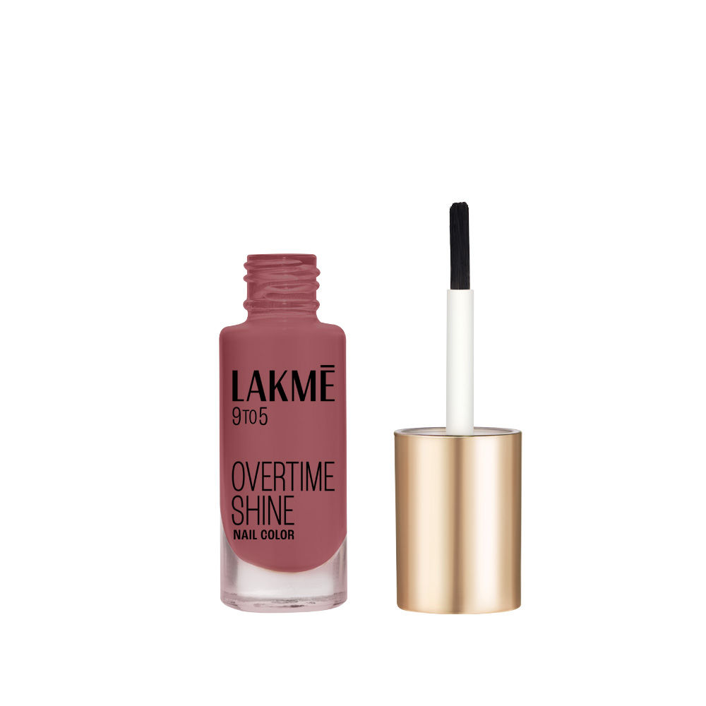 Lakme 9 to 5 Primer + Gloss Nail Colour - Red Alert | Grocsy