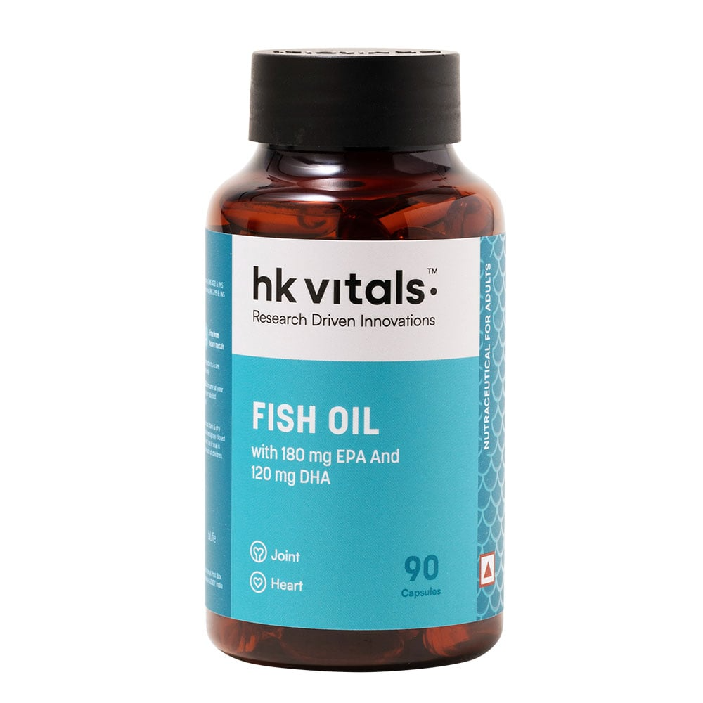 HK Vitals Fish Oil Capsules | Grocsy