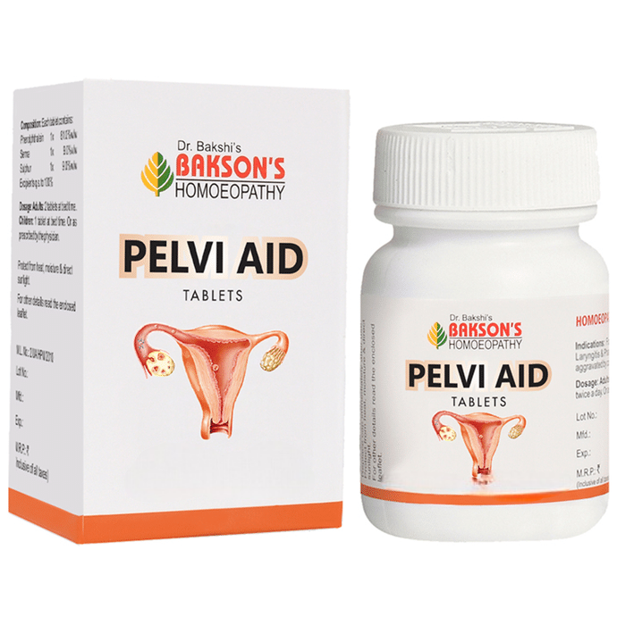Bakson's Homeopathy Pelvi Aid Tablets | Grocsy