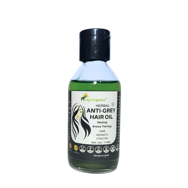 Teja Organics Anti Grey Hair Oil | Grocsy