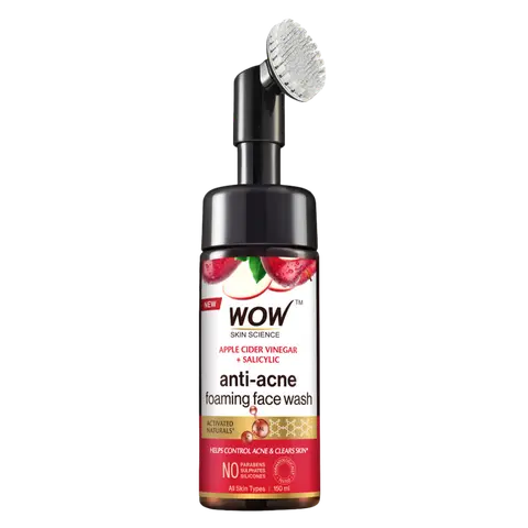 Wow Skin Science Apple Cider Vinegar Face Wash | Grocsy