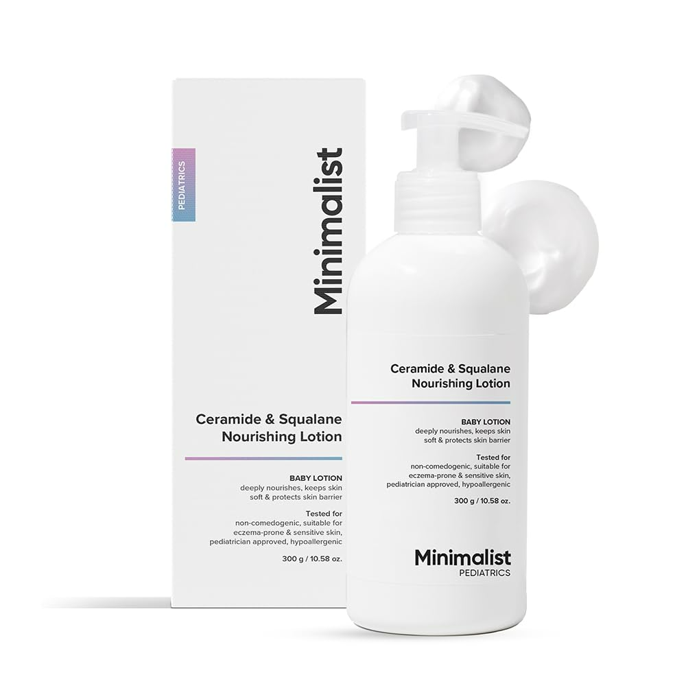 Minimalist Ceramide & Squalane Nourishing Baby Lotion | Grocsy