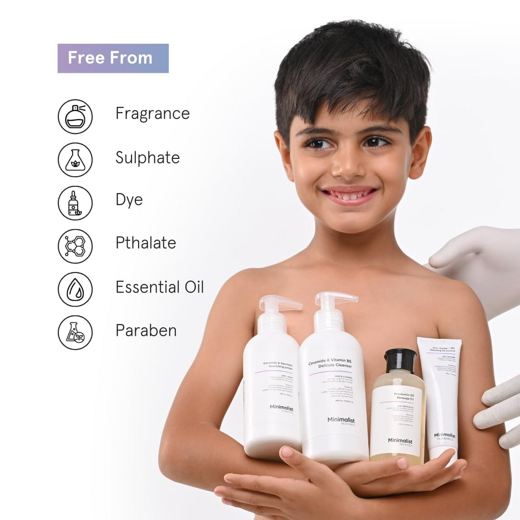 Minimalist Ceramide & Squalane Nourishing Baby Lotion | Grocsy