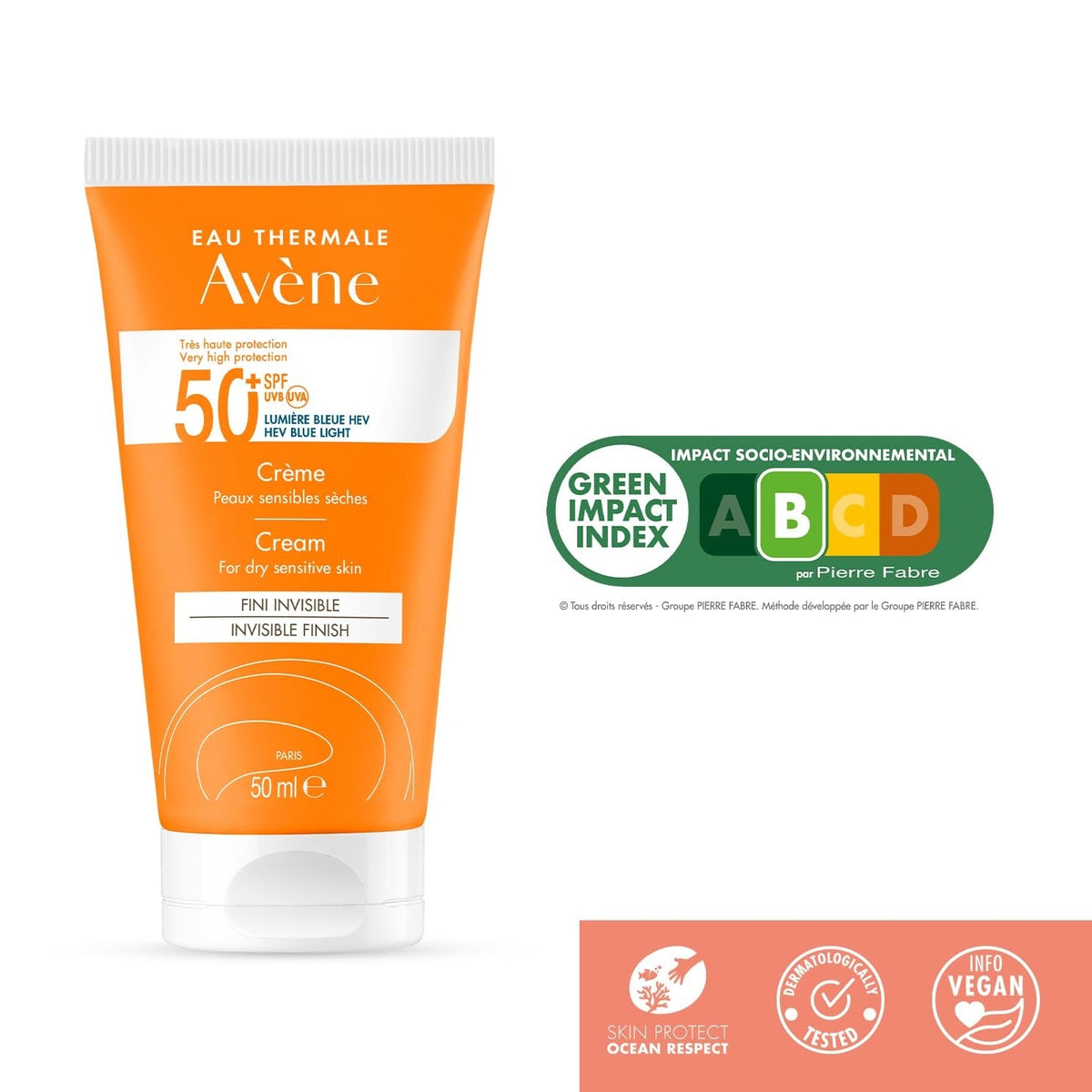 Avene Very High Protection Cream SPF 50+ | Grocsy