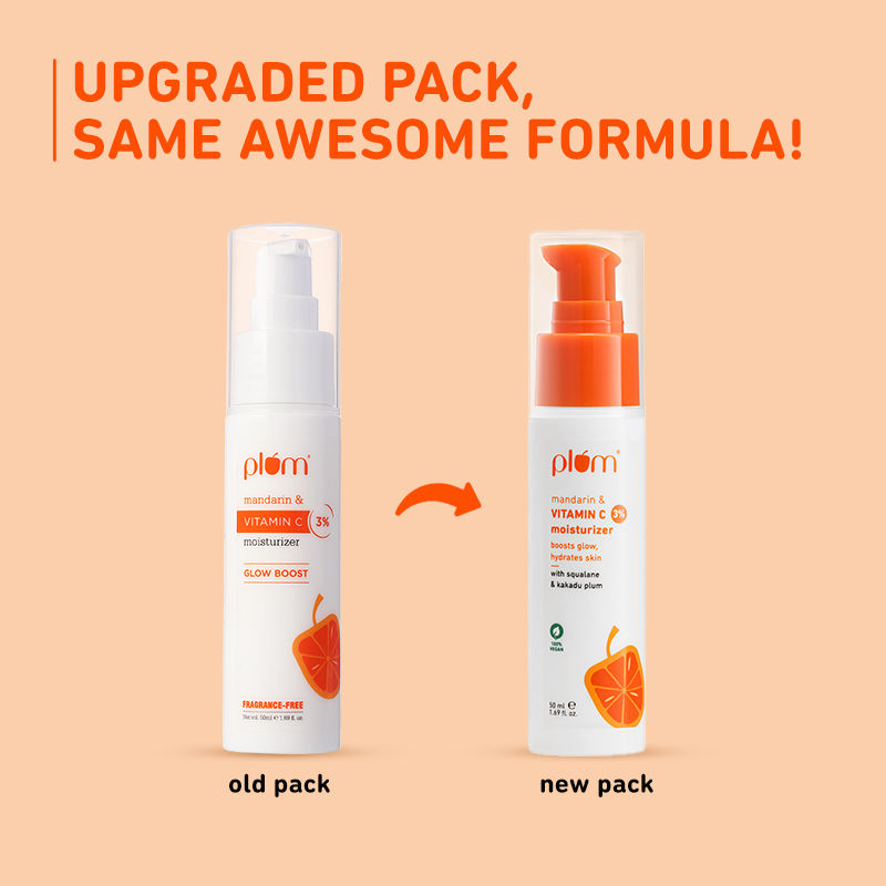 Plum 3% Vitamin C Moisturizer with Mandarin | Grocsy