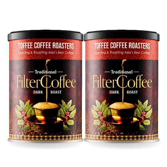 Toffee Coffee Roasters South Indian Traditional Filter Coffee - Dark Roast | Grocsy