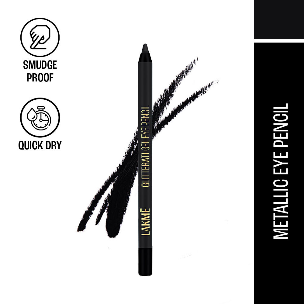 Lakme Absolute Explore Eye Pencil - Mysterious Black | Grocsy
