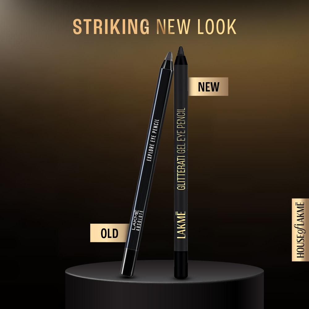 Lakme Absolute Explore Eye Pencil - Mysterious Black | Grocsy