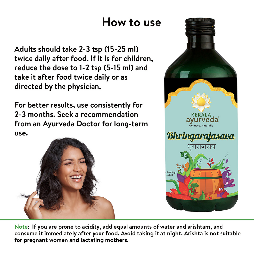 Kerala Ayurveda Bhringarajasava - Swadesiicart